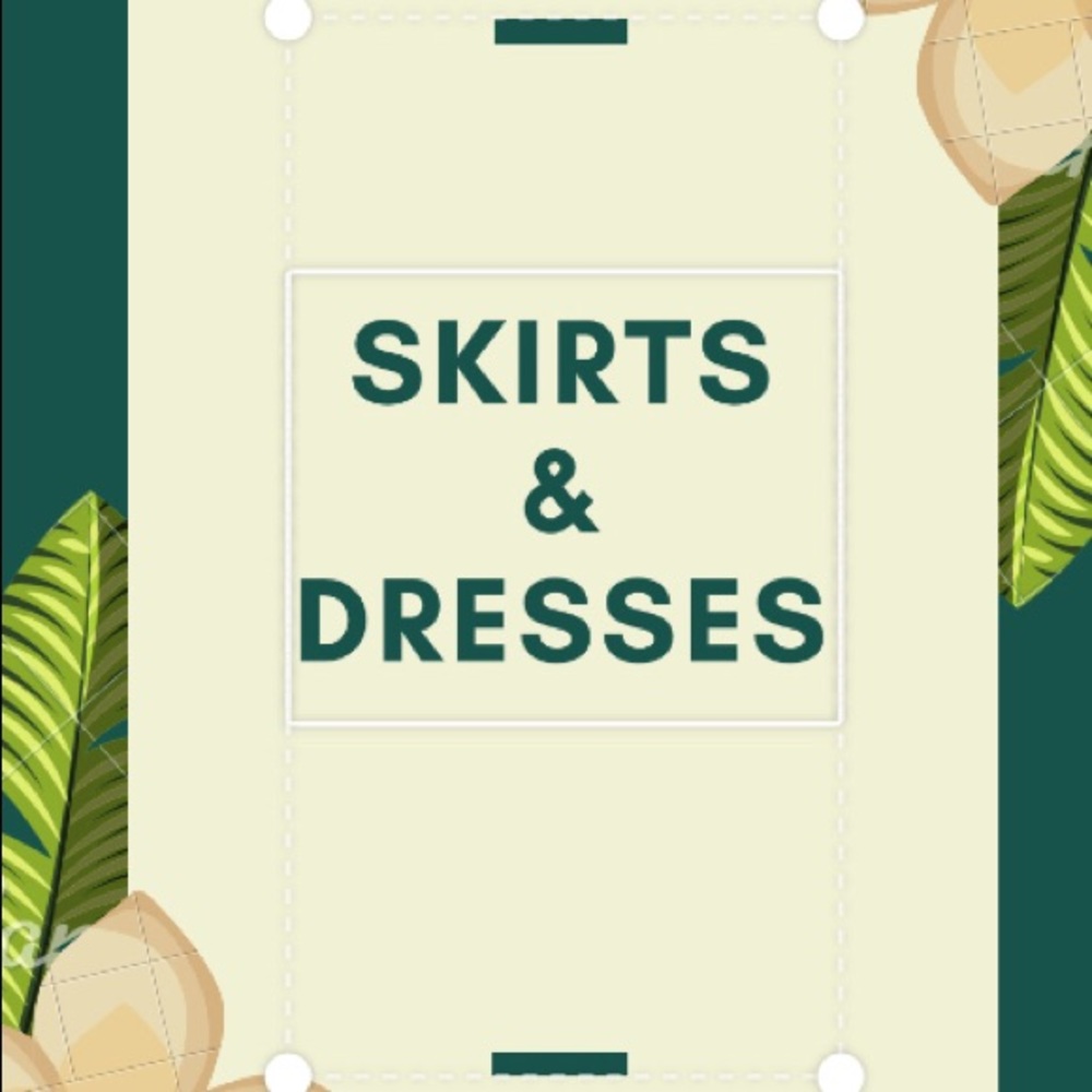 Skirts and dresses